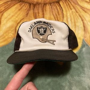 Vintage Oakland Raiders Snap Back Hat